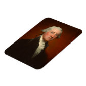 Magnet Flexible George Washington Portrait (Côté Gauche)