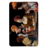 Magnet Flexible Georges de la Tour - Cheat avec l'As des Diamants (Vertical)