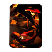 Magnet Flexible Georges de la Tour - Les Joueurs de Dices (Vertical)