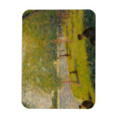 Magnet Flexible Georges Seurat - étude pendant un dimanche sur la (Vertical)