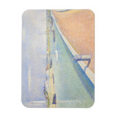 Magnet Flexible Georges Seurat - Le chenal des cimes (Vertical)
