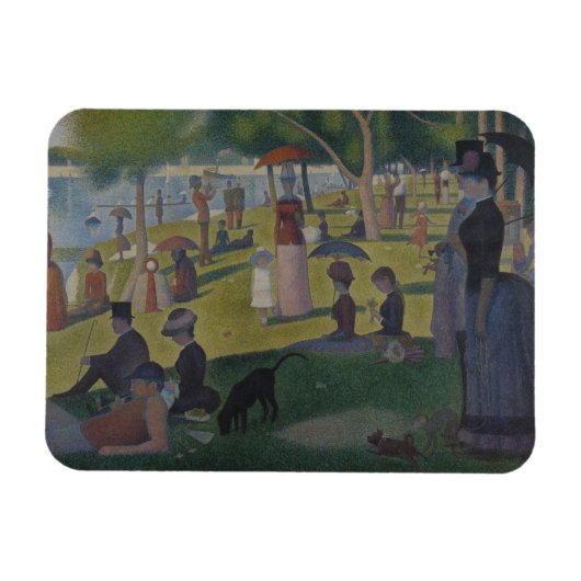 Magnet Flexible Georges Seurat - Un dimanche à La Grande Jatte (Horizontal)