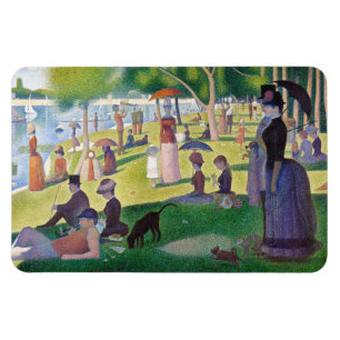 Magnet Flexible Georges Seurat - Un dimanche après-midi à l'Île de