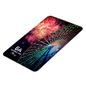 Magnet Flexible Georgia National Fair, Perry GA (Côté Gauche)