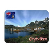 Magnet Flexible Géorgie du Sud et Sandwich du Sud - (Horizontal)