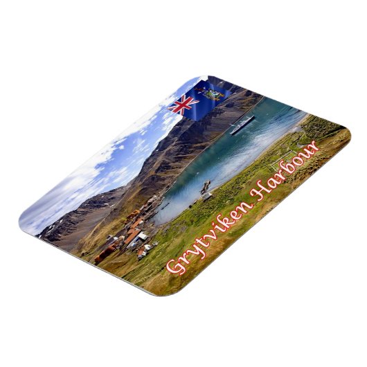 Magnet Flexible Géorgie du Sud et Sandwich du Sud I- (Côté Gauche)