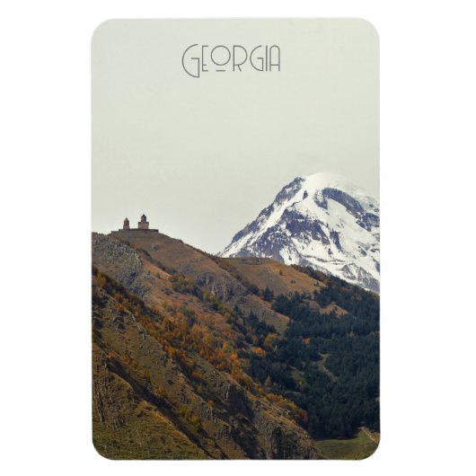 Magnet Flexible Géorgie, mont Kazbegi (Vertical)