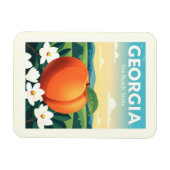 Magnet Flexible Géorgie vintage (Horizontal)