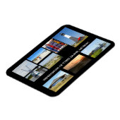 Magnet Flexible Georiga de l'île Tybee (Côté Gauche)