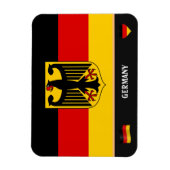 Magnet Flexible German Flag & German country travel / Germany (Vertical)
