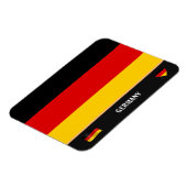 Magnet Flexible German Flag & German country travel / Germany (Côté Gauche)