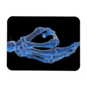 Magnet Flexible Geste de la main du squelette (Horizontal)