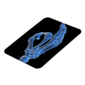 Magnet Flexible Geste de la main du squelette (Côté Gauche)