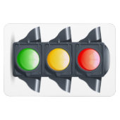 Magnet Flexible Gestion de classe de la lumière de trafic enseigna (Horizontal)