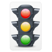 Magnet Flexible Gestion de classe de la lumière de trafic enseigna (Vertical)