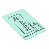 Magnet Flexible Gestion du temps (Côté Droit)