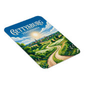 Magnet Flexible Gettysburg États-Unis (Côté Droit)