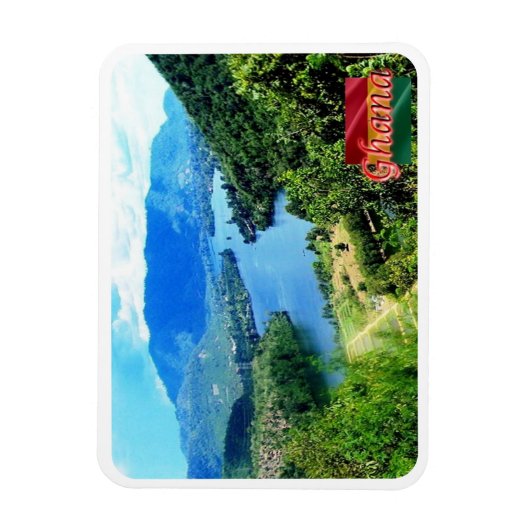 Magnet Flexible Ghana - Lac Volta - (Vertical)