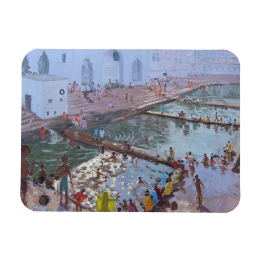 Magnet Flexible ghats de Pushkar Rajasthan (Horizontal)