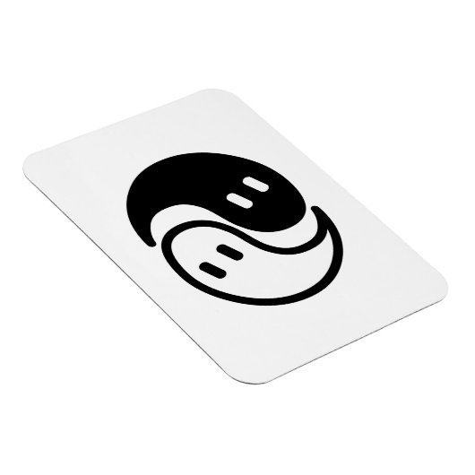 Magnet Flexible Ghost Yin Yang (Côté Droit)