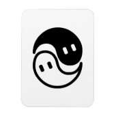Magnet Flexible Ghost Yin Yang (Vertical)