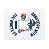 Magnet Flexible Ghostest Funny Éffrayant sorcière (Horizontal)