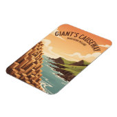 Magnet Flexible Giant s Causeway Northern Ireland (Côté Gauche)