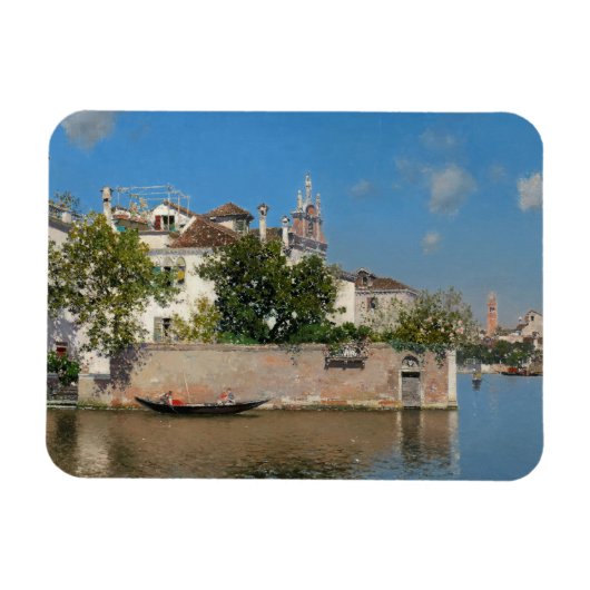 Magnet Flexible Giardino del Palazzo Vendramin, Martin Rico (Horizontal)