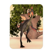 Magnet Flexible Gigantoraptor Art Aventure Dinosaure pour Enfants (Vertical)