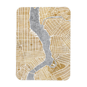 Magnet Flexible Gilded City