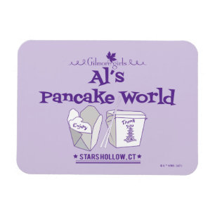 Magnet Flexible Gilmore Girls  Al's Pancake World