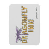 Magnet Flexible Gilmore Girls | Logo Dragonfly Inn Watercolor (Vertical)