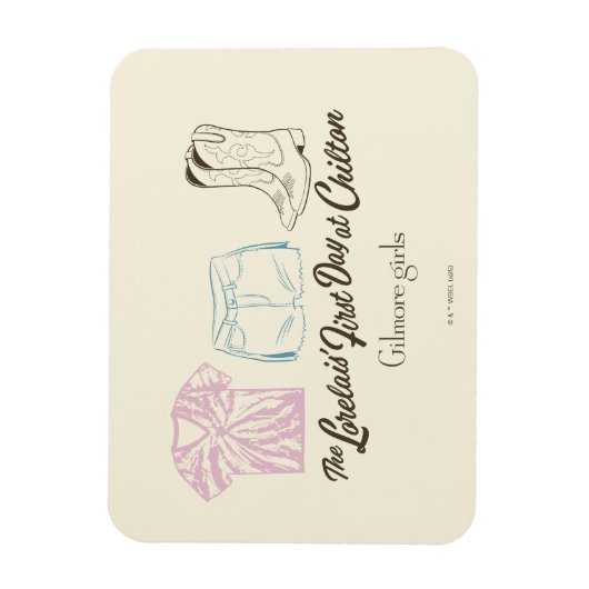 Magnet Flexible Gilmore Girls Lorelai Chilton (Vertical)