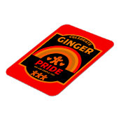 Magnet Flexible Ginger Pride Jour Mois Événements (Côté Gauche)