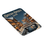 Magnet Flexible Ginzan Onsen Japon (Côté Droit)