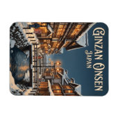 Magnet Flexible Ginzan Onsen Japon (Horizontal)