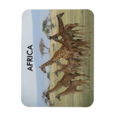 Magnet Flexible girafe afrique (Vertical)