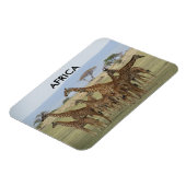 Magnet Flexible girafe afrique (Côté Gauche)