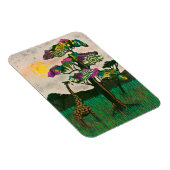 Magnet Flexible Girafe sur les Avions d'Afrique (Côté Droit)