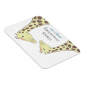 Magnet Flexible Giraffe Couple Mariage Anniversaire (Côté Droit)