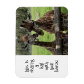 Magnet Flexible Giraffe Love... (Vertical)