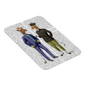 Magnet Flexible Giraffes de golf 2 (Côté Droit)