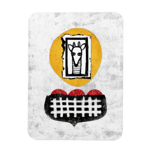 Magnet Flexible Giraffy Will Si Vous Voulez Réfrigérateur Aimant