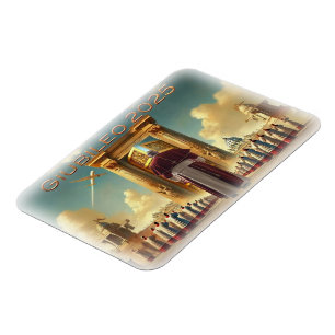 Magnet Flexible Giubileo 2025 Vaticano, souvenir viaggio, regalo.