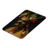 Magnet Flexible Giuseppe Arcimboldo - Quatre saisons en une tête (Côté Gauche)