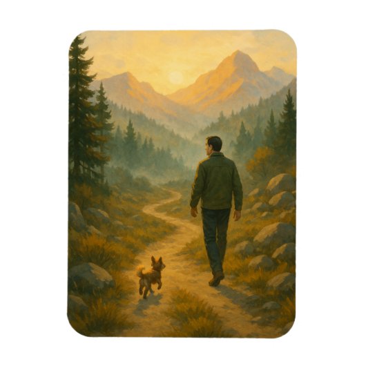 Magnet Flexible Gizmo en montagne (Vertical)
