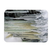 Magnet Flexible Glace bleue et ruissellement des eaux souterraines (Horizontal)