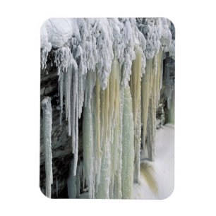 Magnet Flexible Glace bleue et ruissellement des eaux souterraines