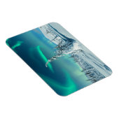 Magnet Flexible Glace et neige | Northern Lights, Laponie, Finland (Côté Droit)