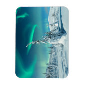 Magnet Flexible Glace et neige | Northern Lights, Laponie, Finland (Vertical)